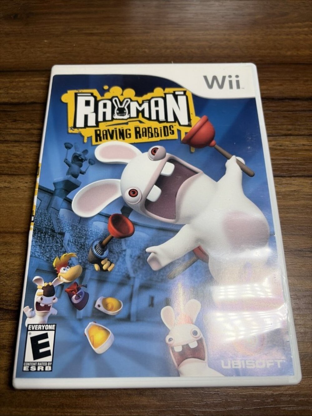 Rayman Raving Rabbids - Nintendo Wii - Complete w/ Manual - Tested -